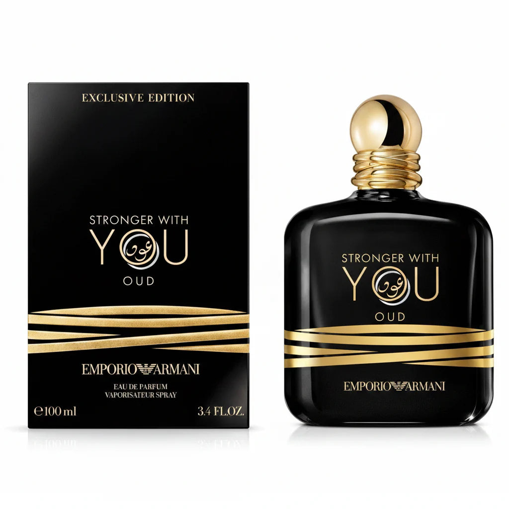 ParfumStronger With You Oud Eau de 3.4 oz by Giorgio Armani for Men Giorgio Armani